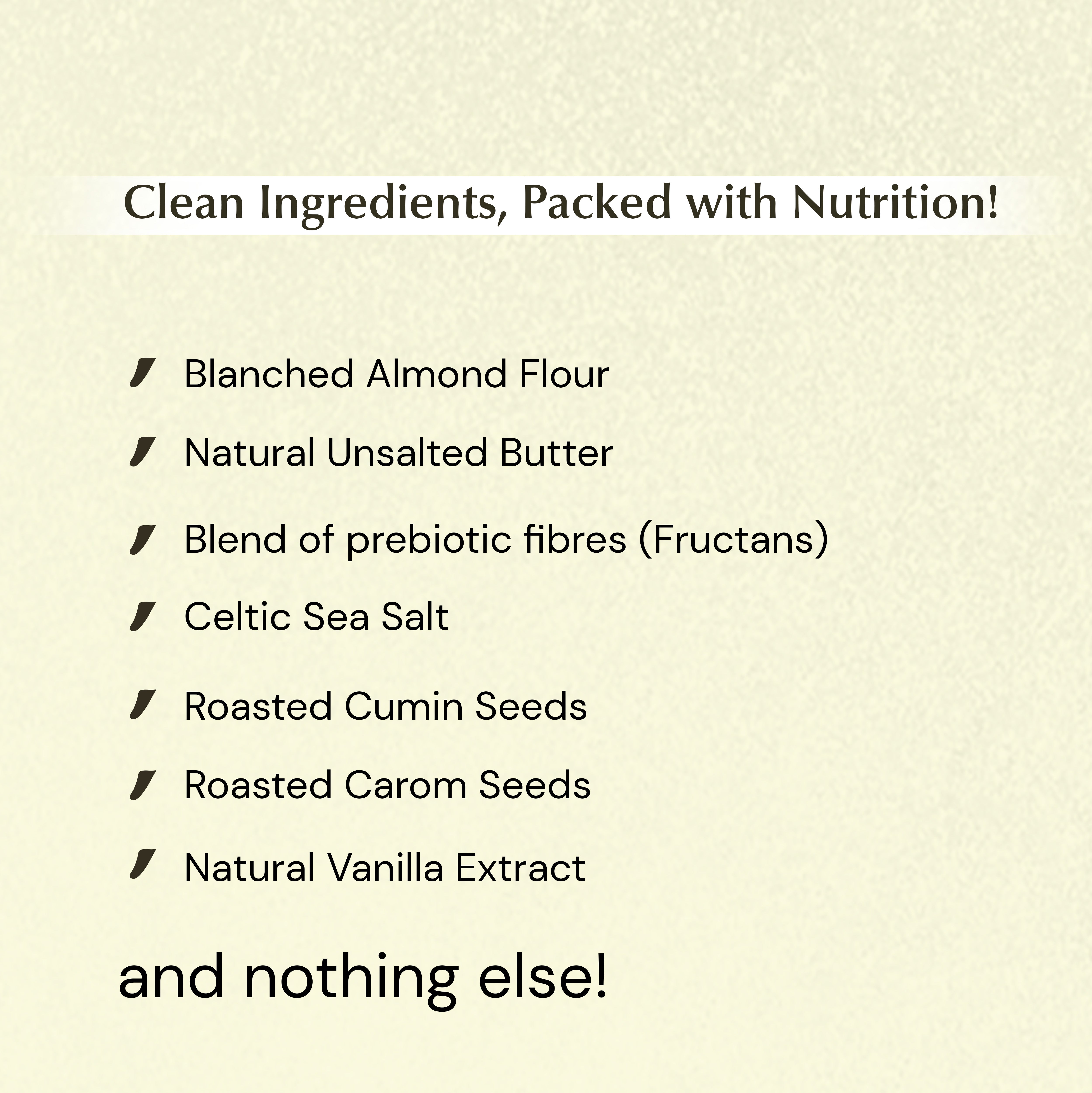 No Spike - Savoury Cookies